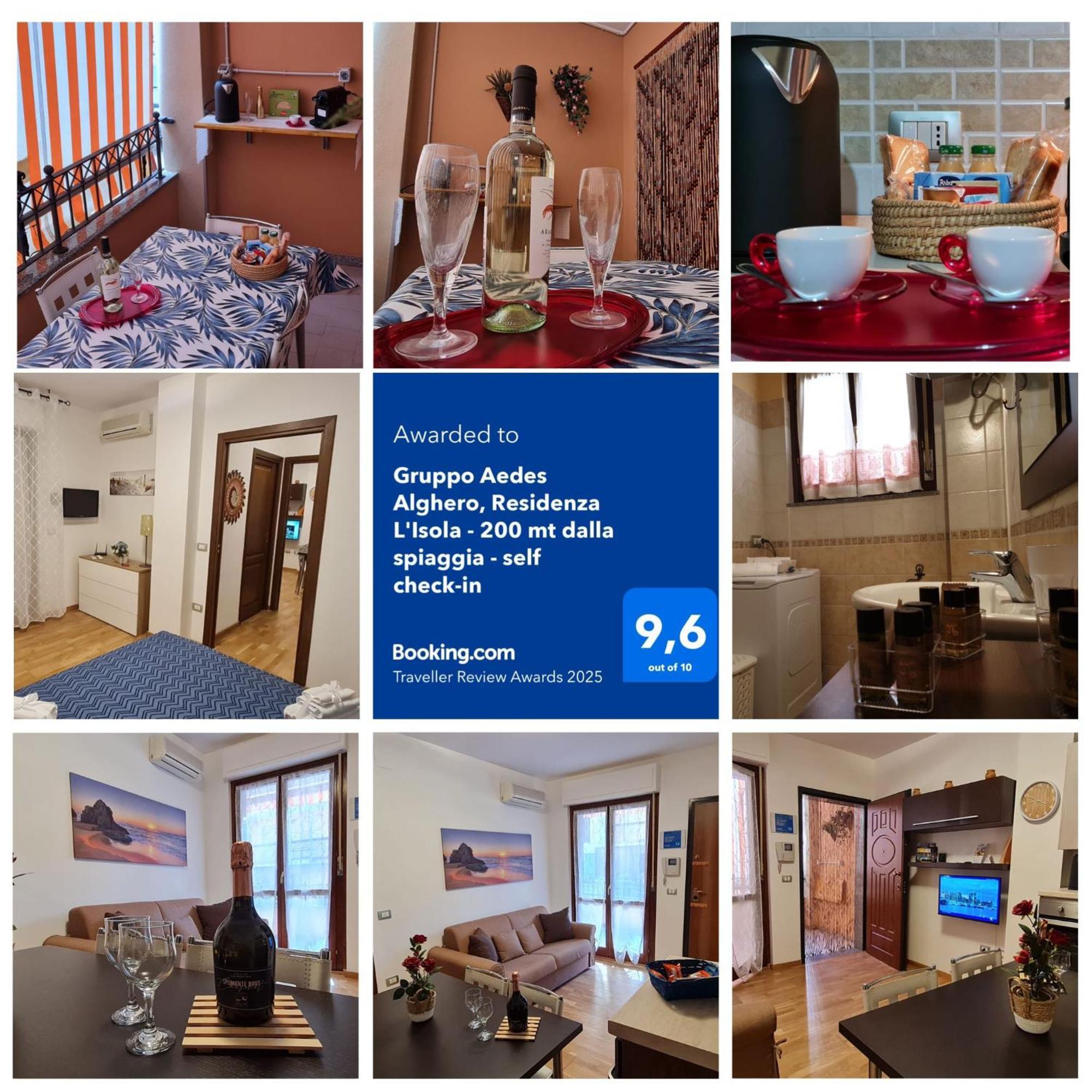 Gruppo Aedes Alghero, Residenza L'Isola - 200 Mt Dalla Spiaggia 외부 사진